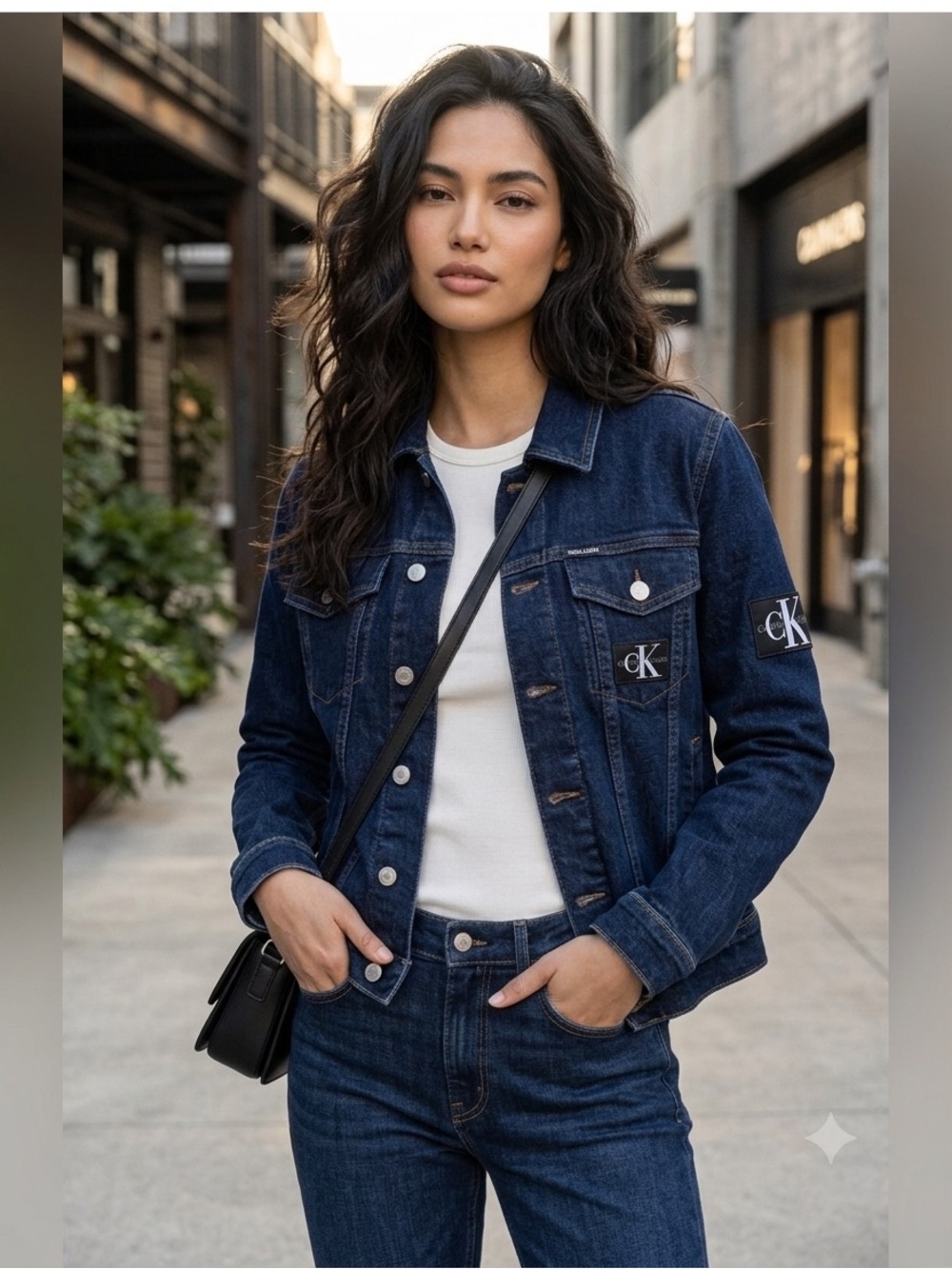 Calvin Klein Jeans – Women’s Indigo Denim Jacket NWOT